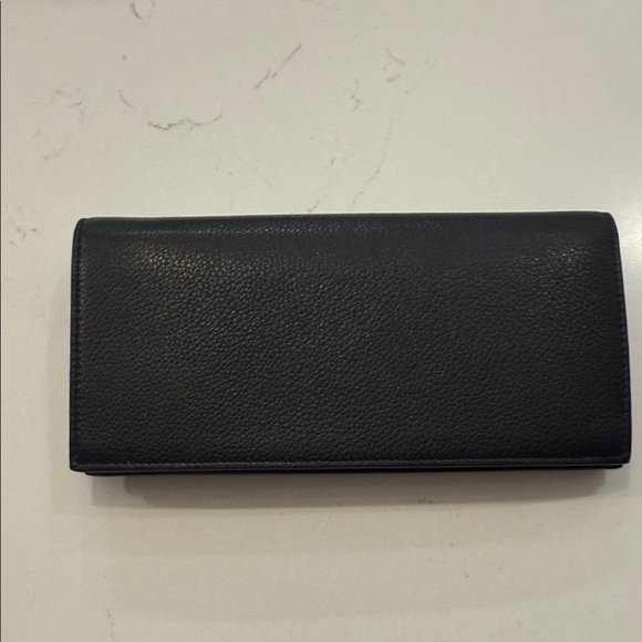 Saint Laurent Black Leather Card Holder - Picture 4 of 5
